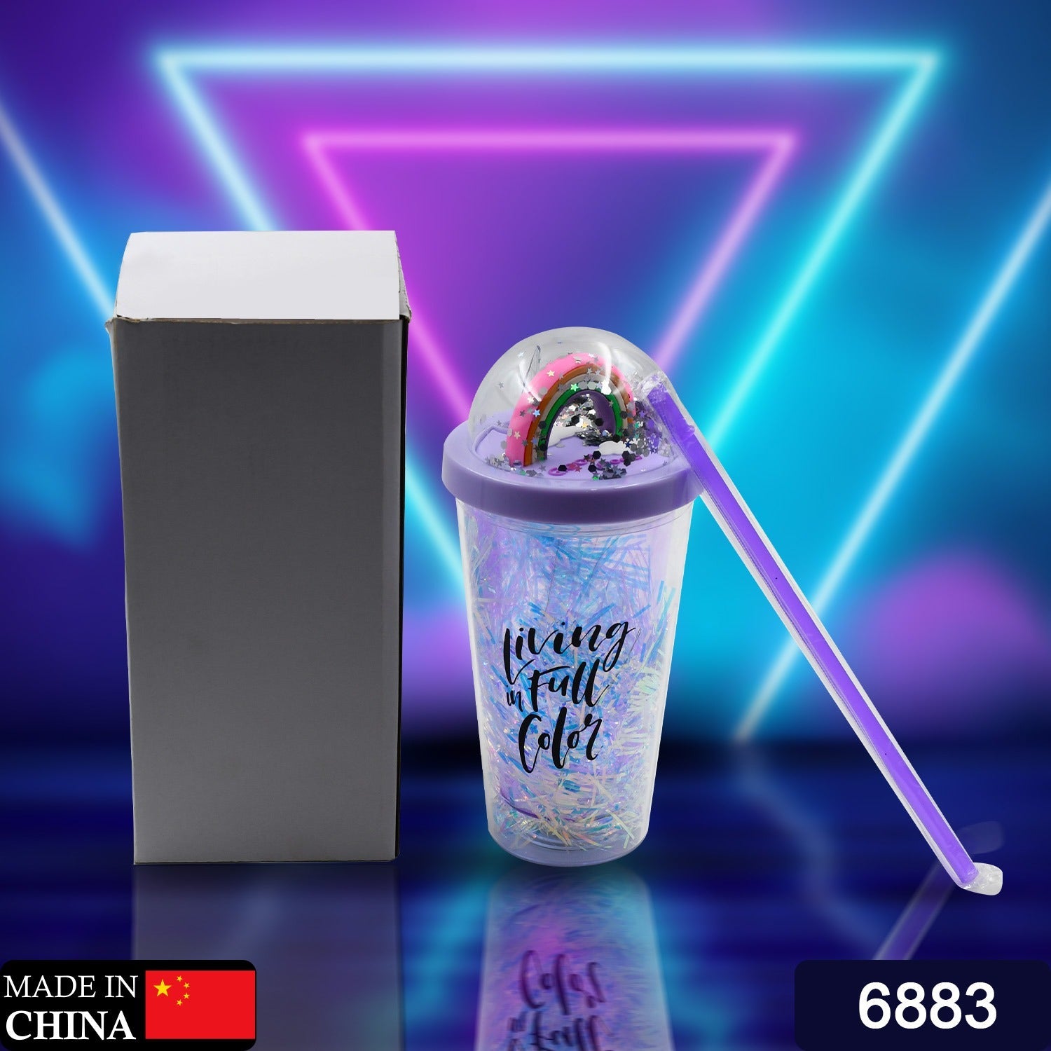6883 Sipper Bottle with Straw, LED Glow Light for Kids/Tumbler with Straw/Vacuum Flask/Sipper Plastic Tumbler/Sipper Bottle with Straw (Pack of 1) 6883 Sipper Bottle with Straw, LED Glow Light for Kids/Tumbler with Straw/Vacuum Flask/Sipper Plastic Tumbler/Sipper Bottle with Straw (Pack of 1)